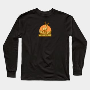 Wilderness - Deer Long Sleeve T-Shirt